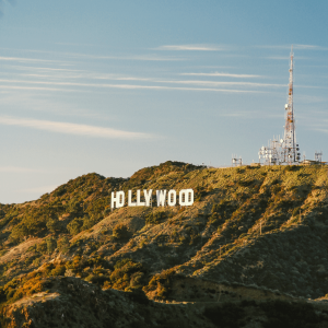 The hollywood sign