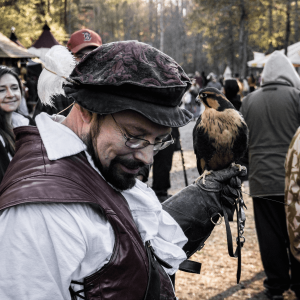 people at a Renaissance Fair