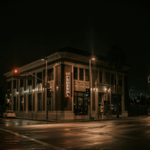 A street corner in North Hollywood, CA