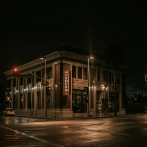 A street corner in North Hollywood California