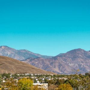 a view of Yucaipa California