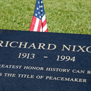 Richard Nixon’s grave