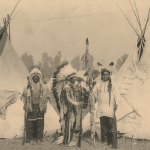 Historical image of Native Americans