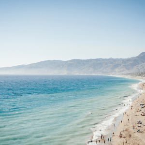 blue ocean coastal beach