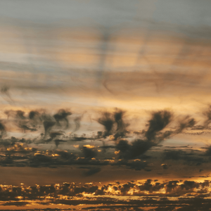 colorful sunset in laguna niguel california