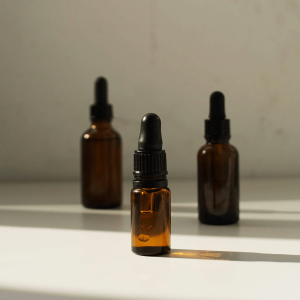 3 tincture bottles