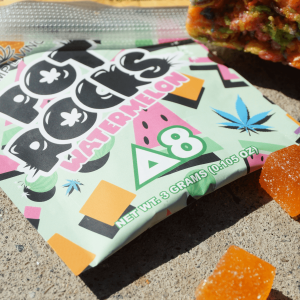 orange sugar coated gummies