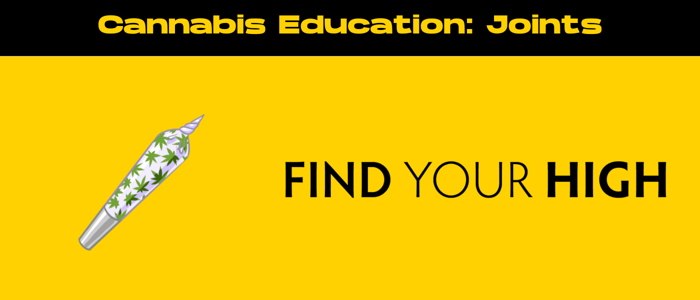 black and yellow banner image for joint cannabis blog