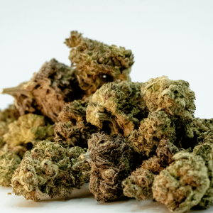 pile of cannabis nugs