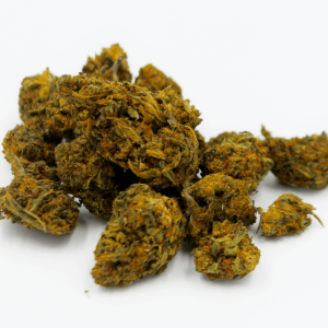 pile of cannabis nugs