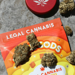 space gods cannabis flower and edibles