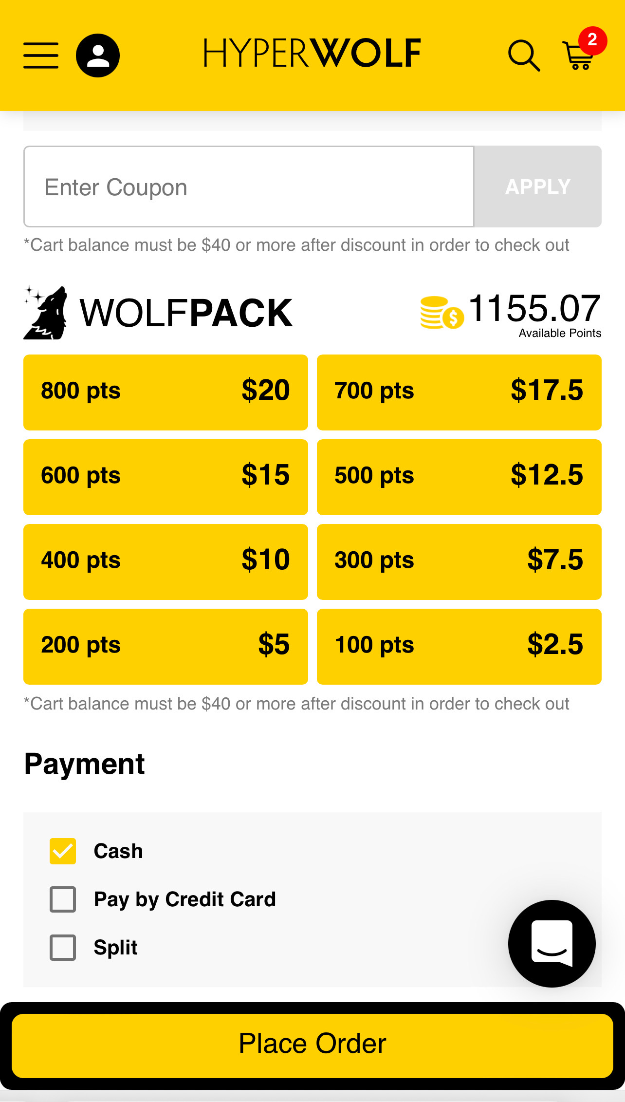 Hyperwolf Rewards Program Get Reward Hyperwolf